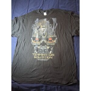 Vintage Terminator Salvation Movie Promo Shirt XL Tee 2009‎ NWOT